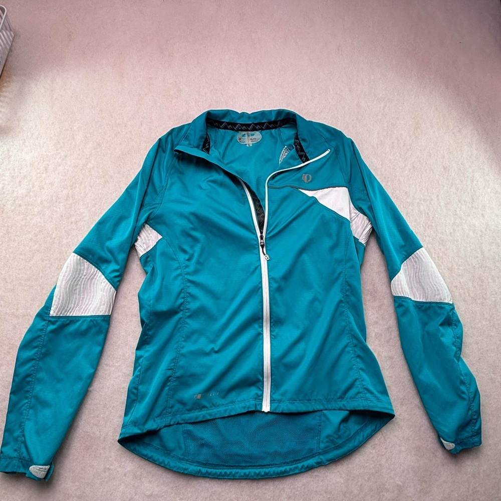 Pearl Izumi Women's Barrier Jacket Teal Size Large